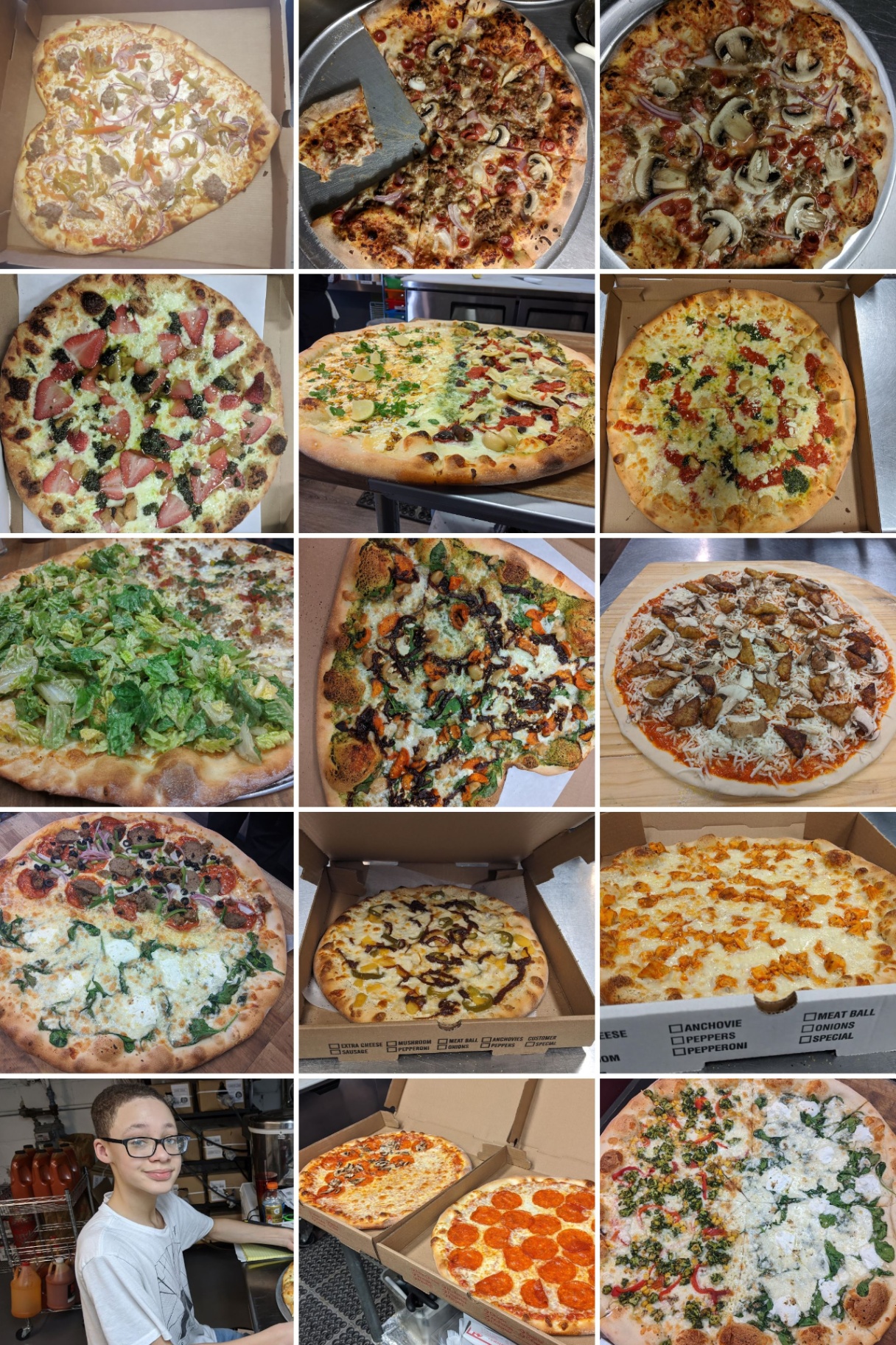 Pizza Collage